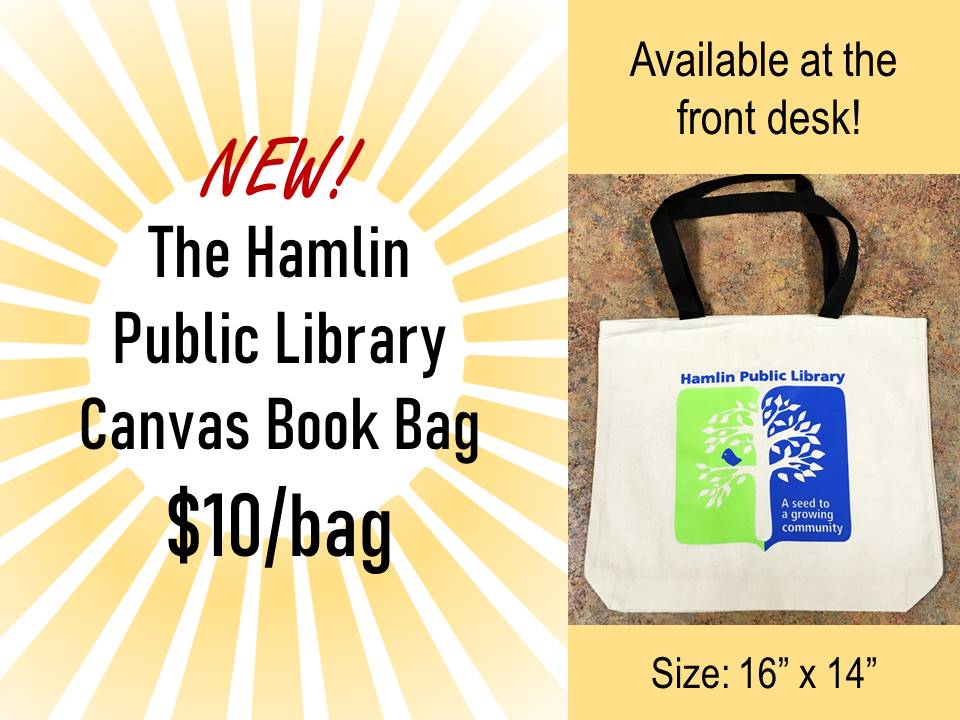 HPL canvas book bag advertisement