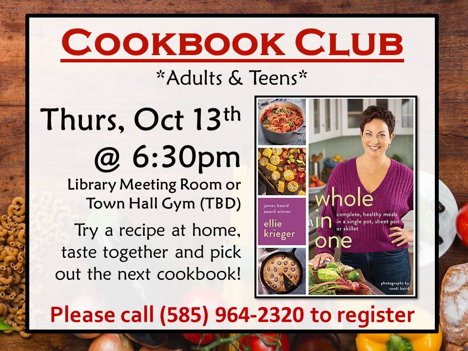 Cookbook Club Oct 2022