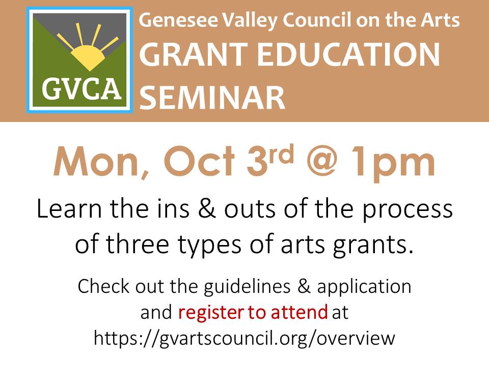 GVCA Grant Education Seminar
